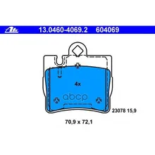 Колодки Тормозные Дисковые Ate 13046040692 Ate арт. 13046040692