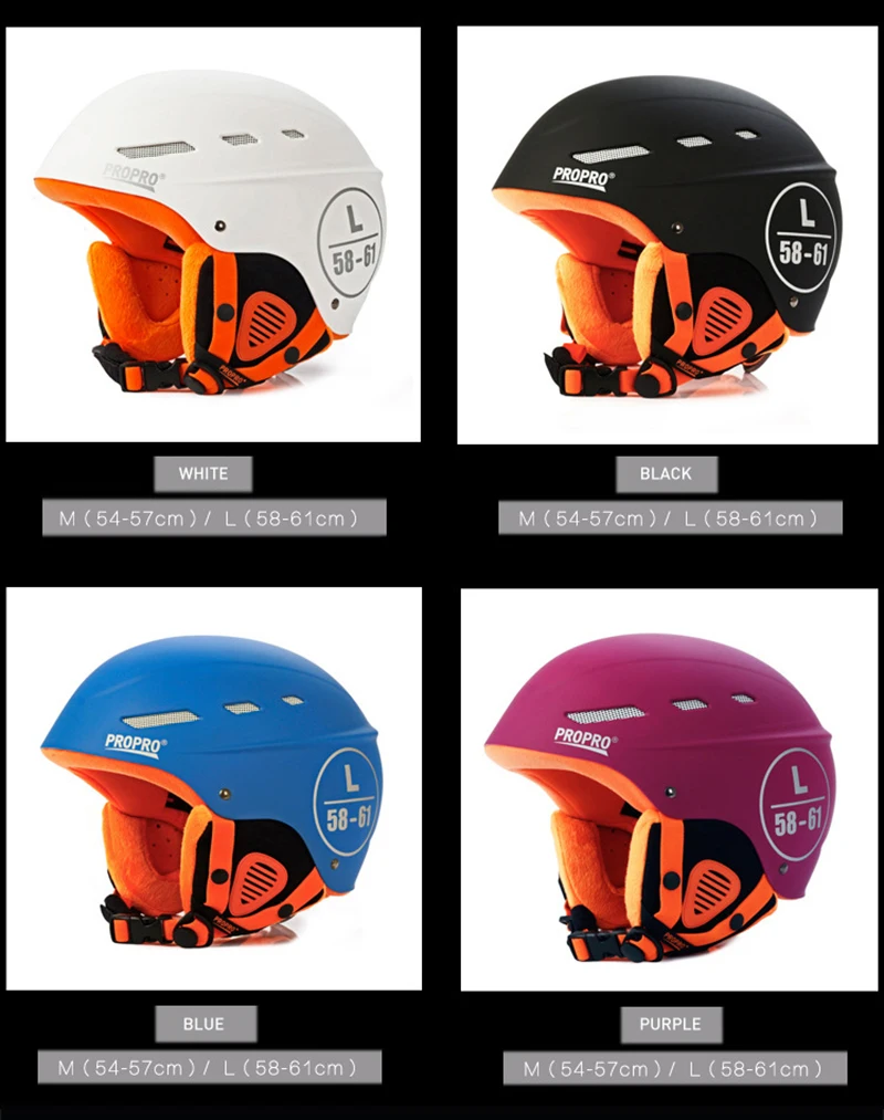 Лыжный шлем для взрослых унисекс ABS оболочка+ EPS наполнитель Регулируемая окружность головы высокая анти-столкновения вентиляция лыжный шлем для верховой езды