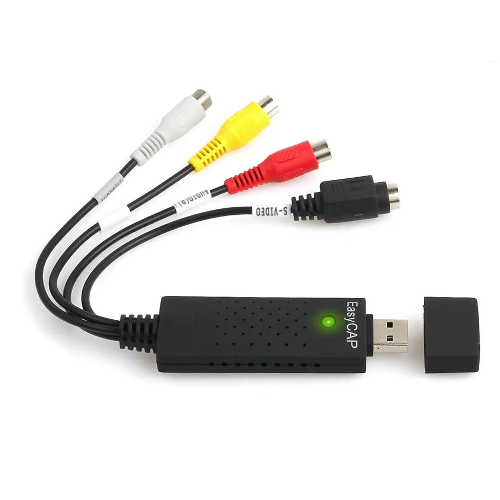 USB VHS для DVD аудио видео конвертер захвата полный Scart Комплект проводов кабель
