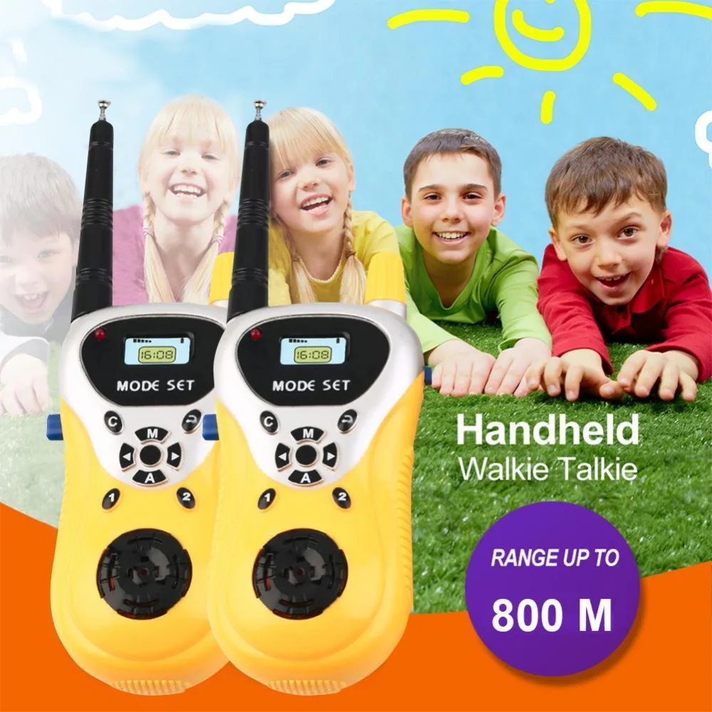 Профессиональное переговорное устройство электронного иди и болтай Walkie Talkie дети