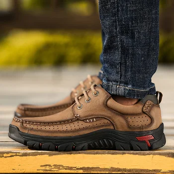 

2020 men black hot shoes sale for man fashion boots Casual casual leather loafers causal Mens mens sports Sneaker flat shoe on