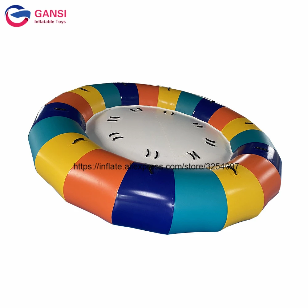 Flying Inflatable Disco Towable Crazy Inflatable Spinning Water Boat For Sea Games Inflatable