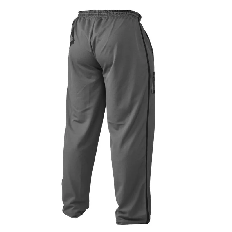 Осенние мужские тренировочные брюки новые боковые полосы с буквенным принтом контрастные цвета бегущие эластичные талии мужские тренажерные залы быстросохнущие спортивные штаны