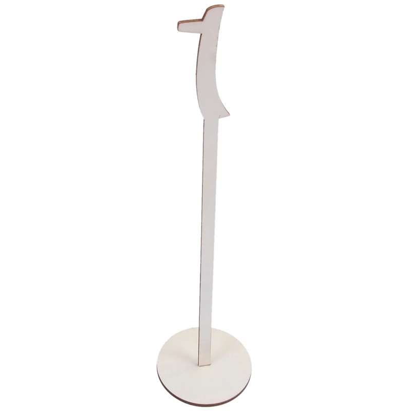

1 to 20 Wooden Table Numbers with Holder Base for Wedding Party Decoration Pack of 20