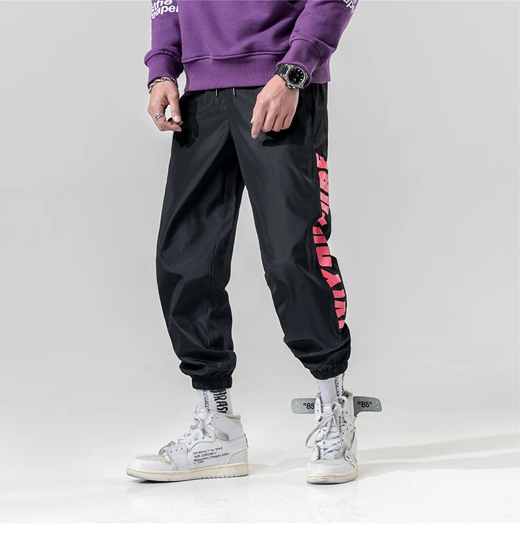 LAPPSTER мужская Японская уличная одежда джоггеры брюки мужские s Harajuku Боковые Полосатые спортивные штаны мужские белые корейские спортивные штаны размера плюс
