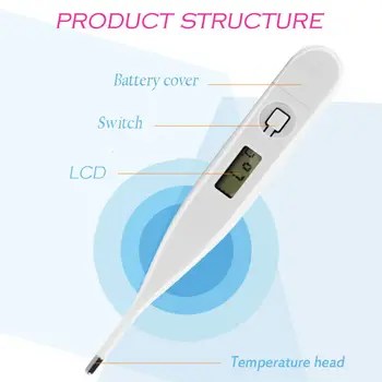 

3 Characteristics Of Humanized Pet Electronic Metal Memory Thermometer