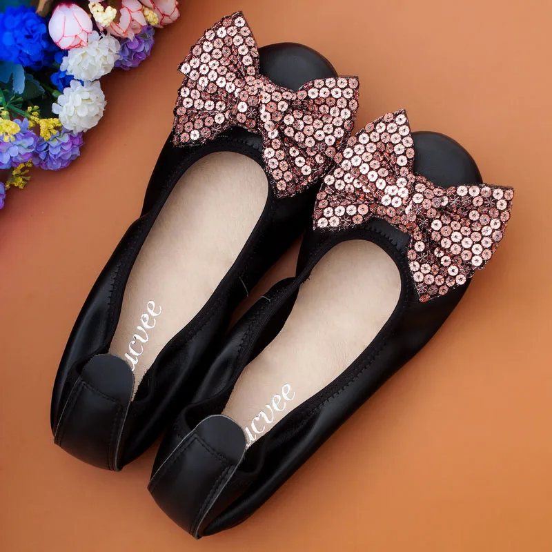 BLACK 1 ROSE GOLD BOW