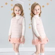 Модное платье принцессы для маленьких девочек; элегантное осеннее классическое платье с длинными рукавами для девочек; одежда для дня рождения; дизайнерские платья