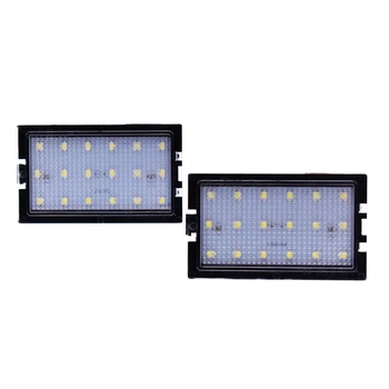 

car styling led rear number license plate lights for Land Rover Range Rover Sport L320 Freelander 2 LR2 L359 Discovery LR4 LR3