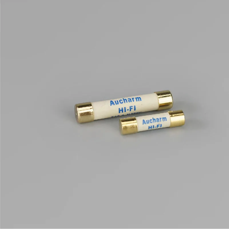Fuse Tube Aucharm Hifi Silver Alloy CD Turntable Amplifier Preamp Post-amp Gold-plated