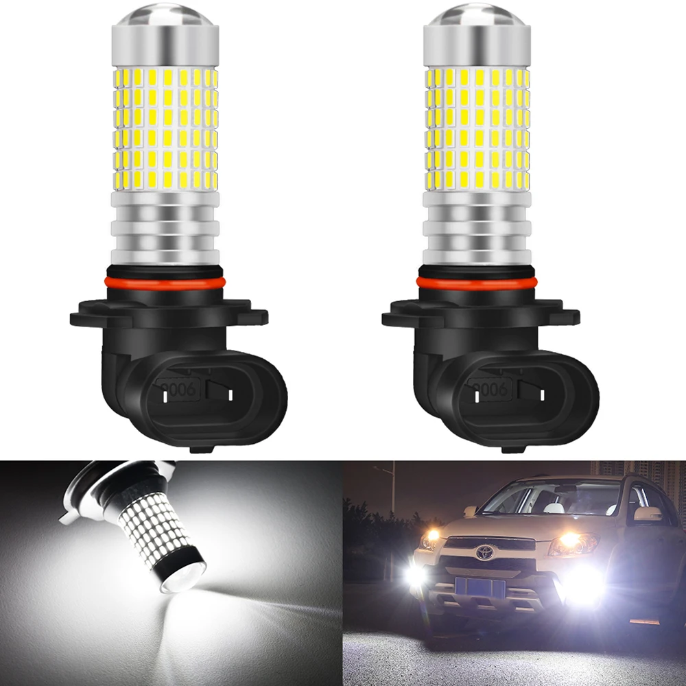 Светодиодные противотуманные фары 2 шт. 9005 9006 H8 H11 HB3 HB4 H10 PSX24W 9145 для Ford Mustang ession Transit