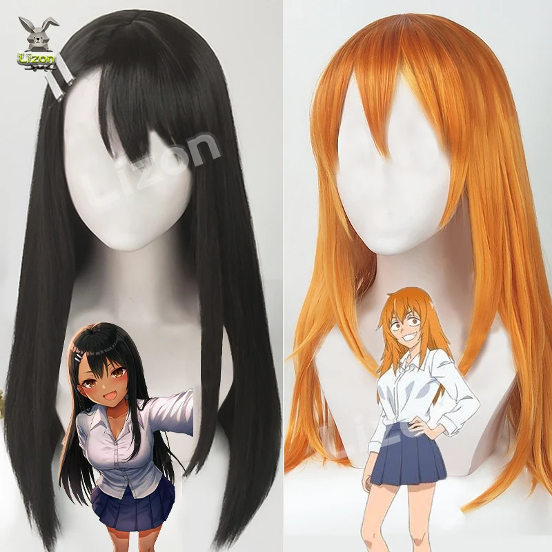 Long Black Anime Hair Nagatoro