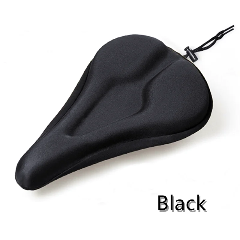 Silica Gel Bicycle Parts Cycling Seat Mat Bicycle Saddle Comfortable Cushion Soft Seat Cover for Bike Soft Seat Cover 1Pc