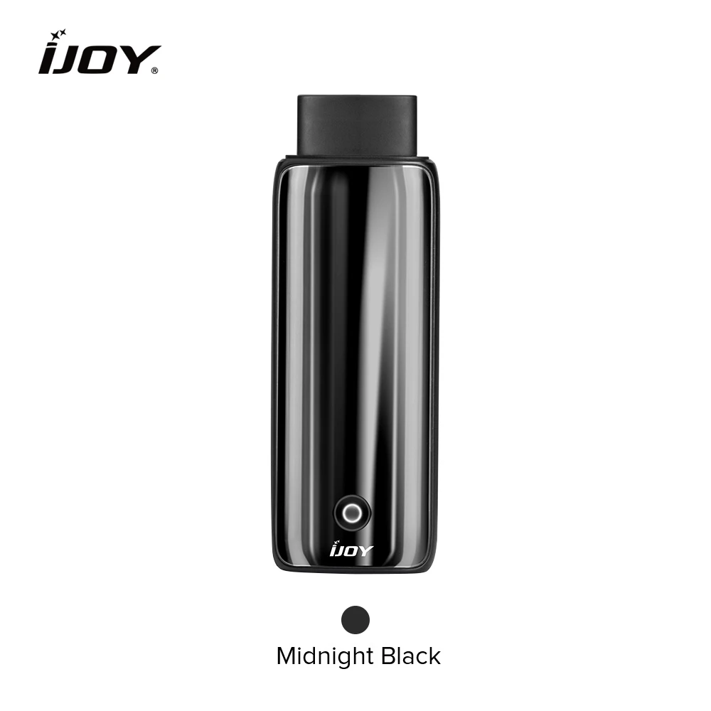 Midnight Black Новейший Ijoy комплект Neptune 650 мАч аккумулятор 1,8 мл pod картридж vape ручка Максимальная мощность 12 Вт электронная сигарета 1,2 Ом катушка испаритель - Цвет: Midnight Black
