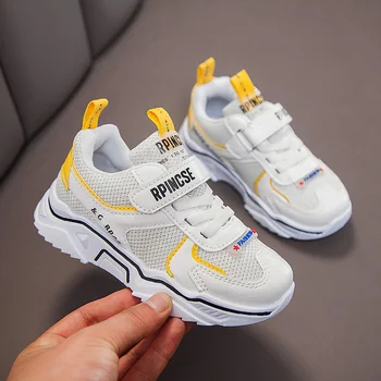 

Hot Girls Autumn casual mesh shoes baby non-slip Color sole sports shoes Elementary middle school students shoes girl shoes