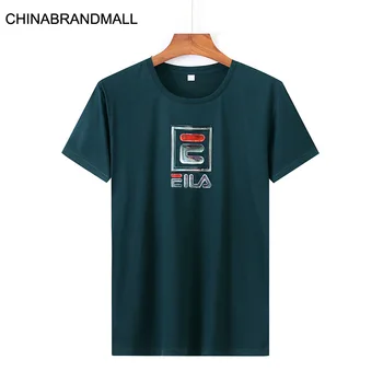 

Men Plus Fat Plus Size Leisure Round Neck Printing Short Sleeve T Shirt Male Fat Man