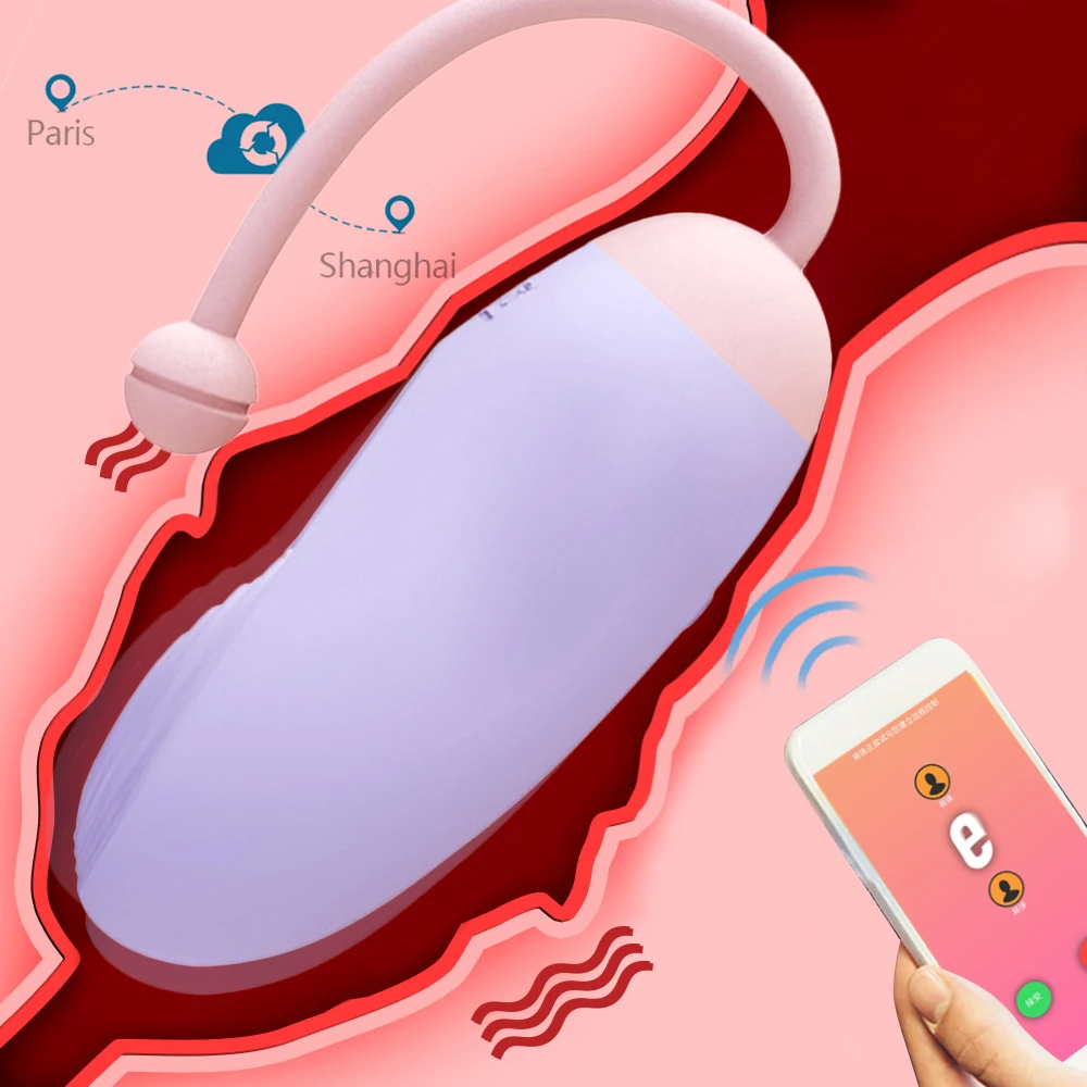 Беспроводной пульт дистанционного управления Bluetooth для яиц женский вибратор