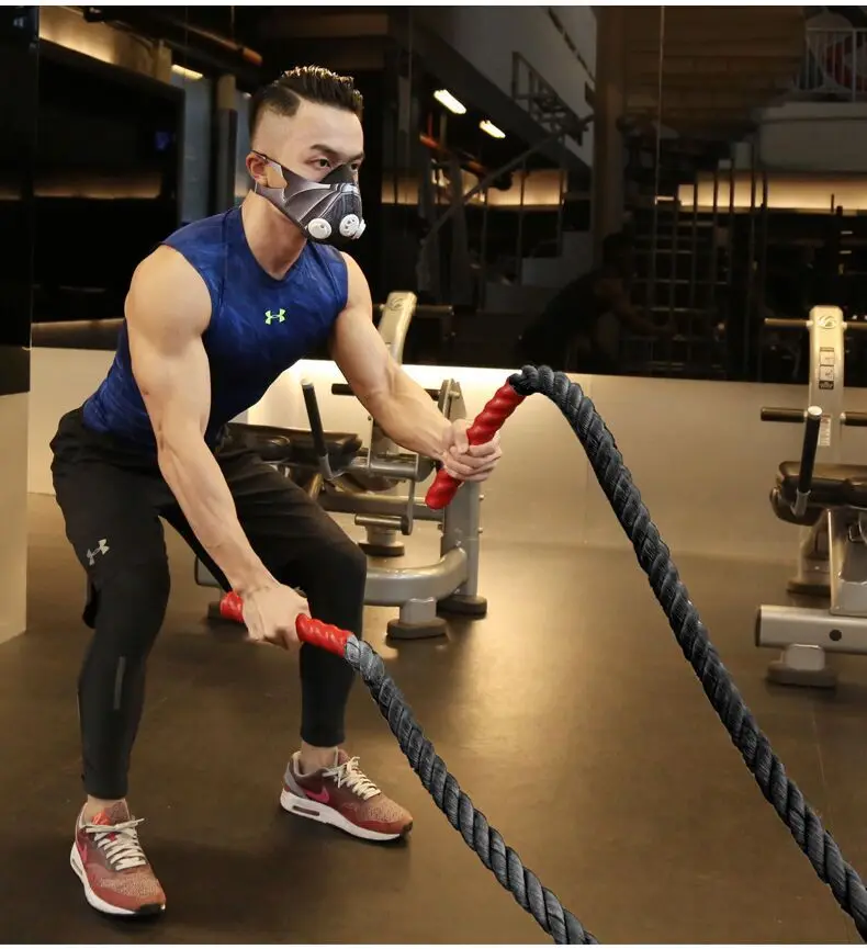 

Aerobic Training Fitness Equipment High Altitude Sports Mask Oxygen Barrier Oxygen Control Masochistic Useful Product Running Fi