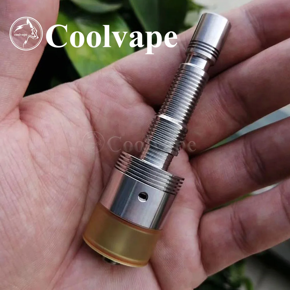 

Coolvape 510 дрип-тип для paravozz призрак v2 длинные Нержавеющая сталь распылитель для наконечника дрип-тип мундштук металлическая подгонка жар-rta дрип-тип