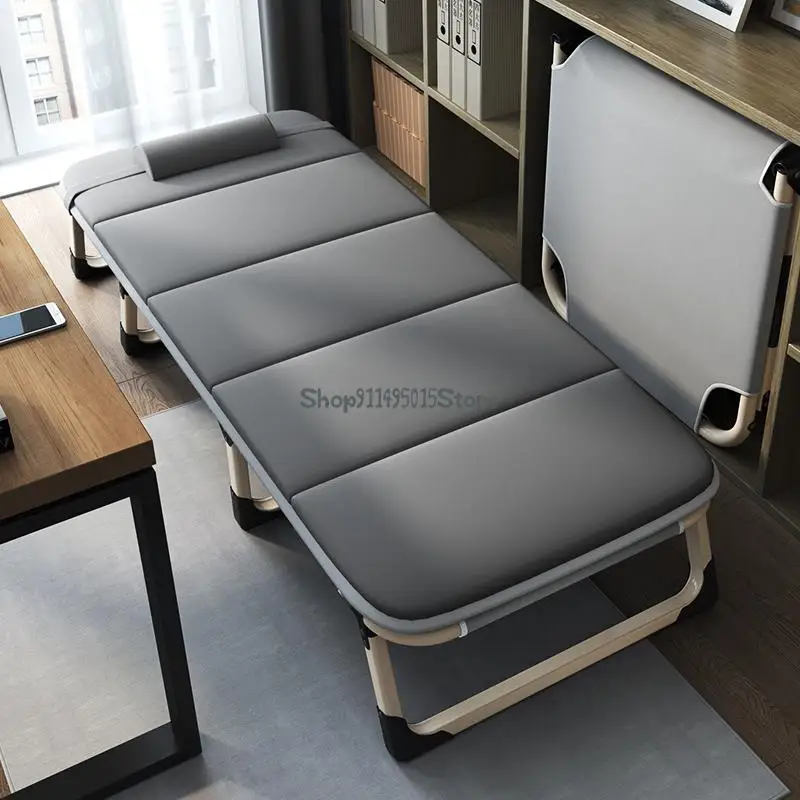 Lunch Break Folding Single Person Office Nap Bed Portable Escort Multifunctional Couch Simple Camp Recliner | Мебель