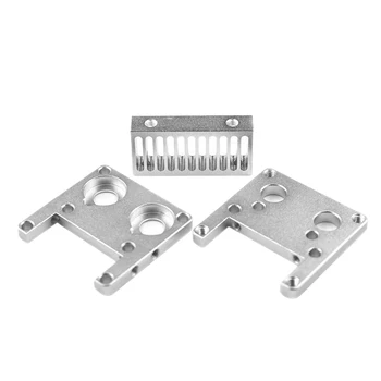 

Ultimaker UM2 Professional Head Module Cooling Trough Easy Install Replacement Fixed Aluminum Block Set Extruder Parts Radiator