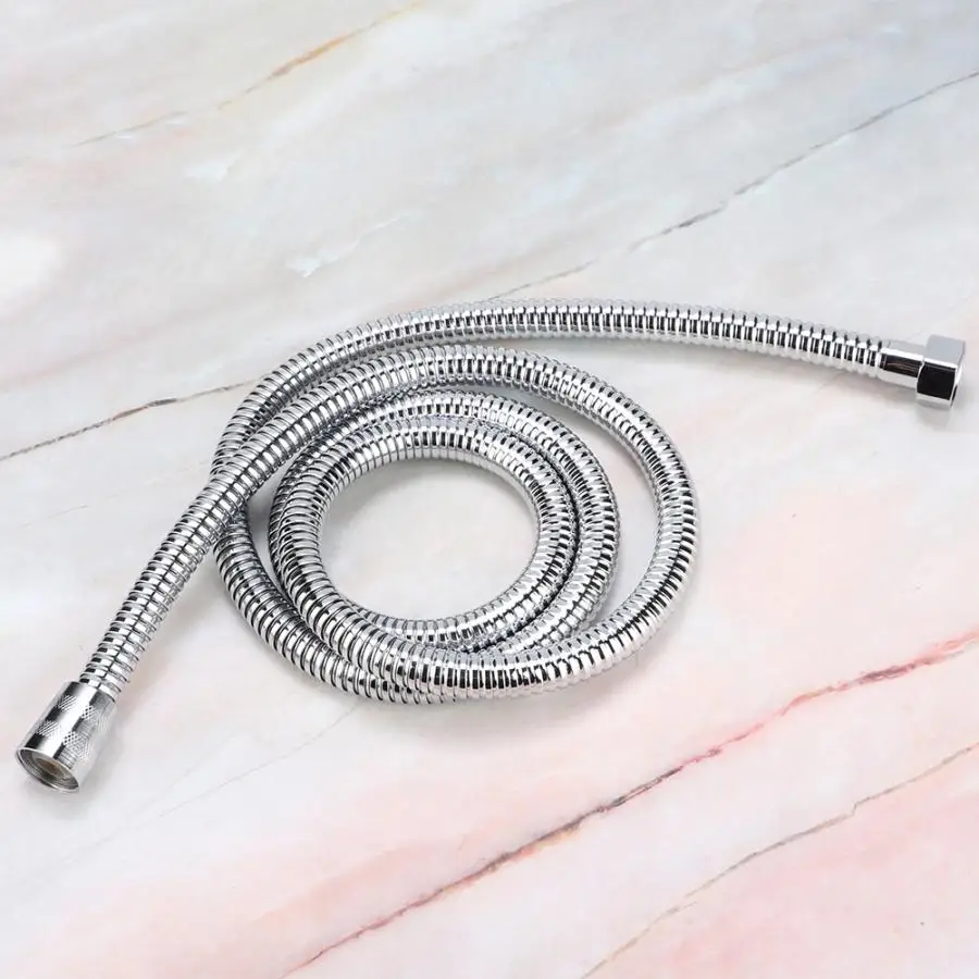 G1/2 in Stainless Steel Bathing Accessories Flexible Shower Hose for Home Bathroom Use