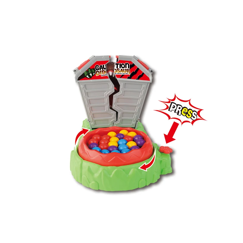 New Family Friend Surprise Board Game Toy Eating Bean Caution Dinosaur With Interactive Design