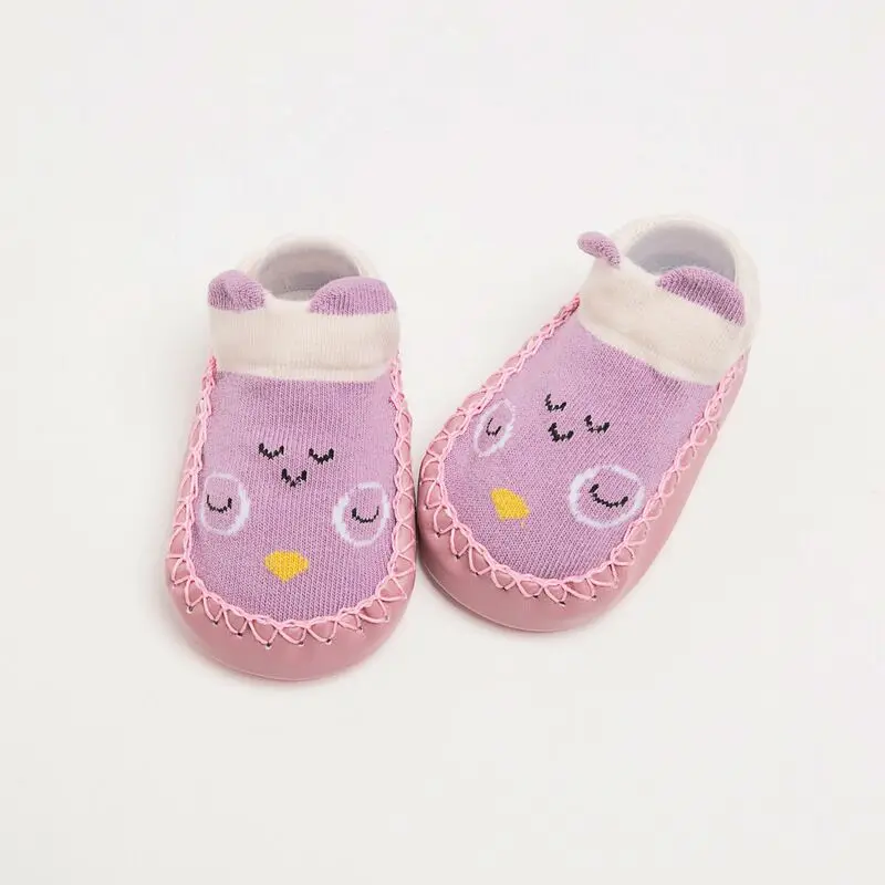 Baby Socks With Rubber Soles Infant Newborn Baby Girls Boys Autumn Winter Children Floor Socks Shoes Anti Slip Soft Sole Sock