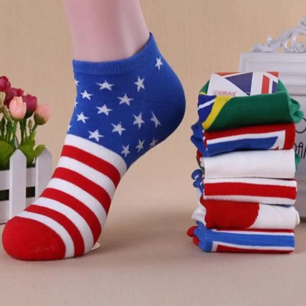 1 пара мужских Хлопковых Носков летне весенние носки по щиколотку низкие