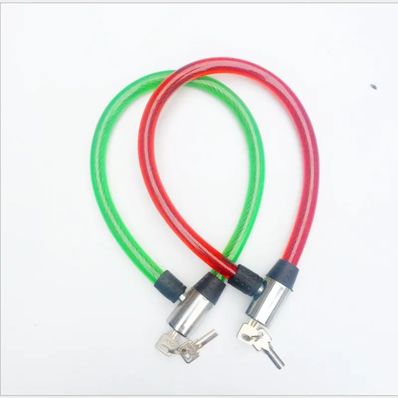 

Motorcycle Lock Electric Bike U - type Anti - Theft Lock Steel Wire Lock With Cable Lock