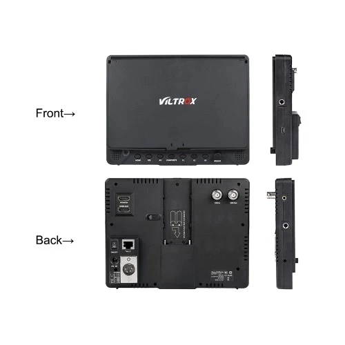 Viltrox DC-70EX 4K Porfessional Портативный 7 дюймов прикрепляющийся Камера видео ЖК-дисплей монитор для цифровой зеркальной камеры Canon Nikon sony Pentax Olympus DSLR камеры