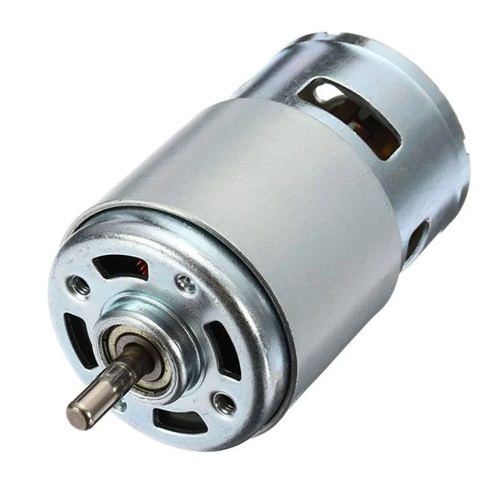 DC12V-24V 10000 об/мин 60 Вт 775 мини микро-металлическая передача двигателя с зубчатым