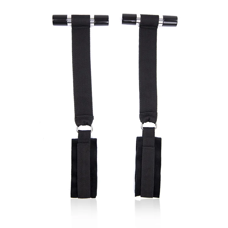 AliExpress товары для взрослых товары черные и белые с узором секс Висячие двери наручники пары сексуальная игрушка женские бонды