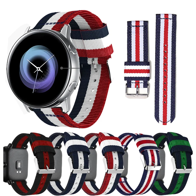 Ремешок для galaxy watch 42 мм спортивный браслет Samsung Galaxy Watch Active 2 40/44 Gear 20 | Наручные