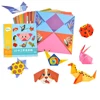 54 Pages Montessori Toys DIY Kids Craft Toy 3D Cartoon Animal Origami Handcraft Paper Art Learning Educational Toys for Children 1