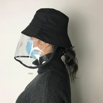 

Unisex Hat Anti Dust Anti Influenza Fashion Bucket Hat Men Women Black Bob Hip Hop Caps Summer Sun Panama Fold Fishing Hat
