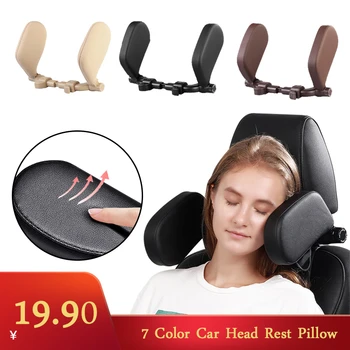 Car Neck Headrest Pillow Cushion Seat Support Head Restraint Seat Pillow Headrest Neck Travel Sleeping Cushion For Kids Adults 1