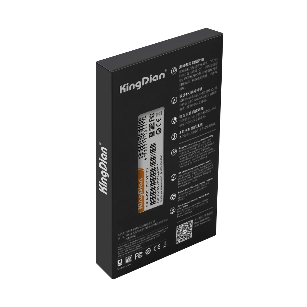 KingDian M.2 PCIE SSD 128 ГБ 256 512 1 ТБ внутренний жесткий диск твердотельный диски для