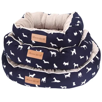 

Round PV plush dog house large and small dogs warm in autumn and winter pet bed pet tent