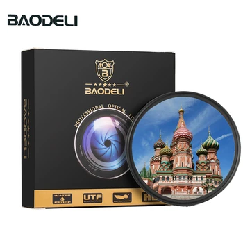 

BAODELI Cpl Polarisatie Filter 37 46 49 52 55 58 67 72 77 82 Mm For Camear Canon Lens M50 6d 600d Nikon D3500 D3200 Sony A6000