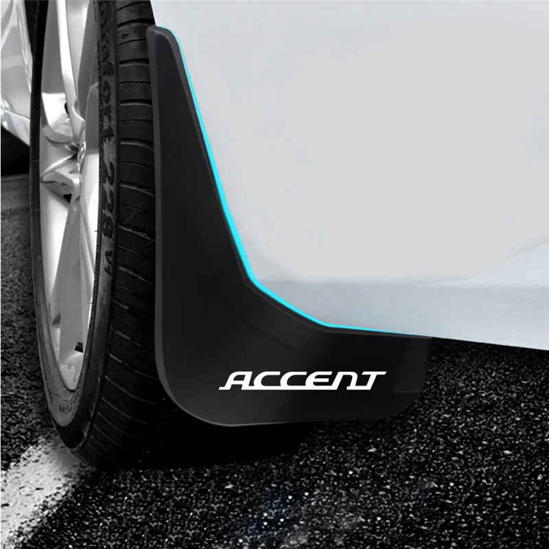 Mud Flaps For Hyundai Accent Sedan 2006-2010 for Fender Splash Guards Mudguards Mudflaps Car Accessories 4pcs