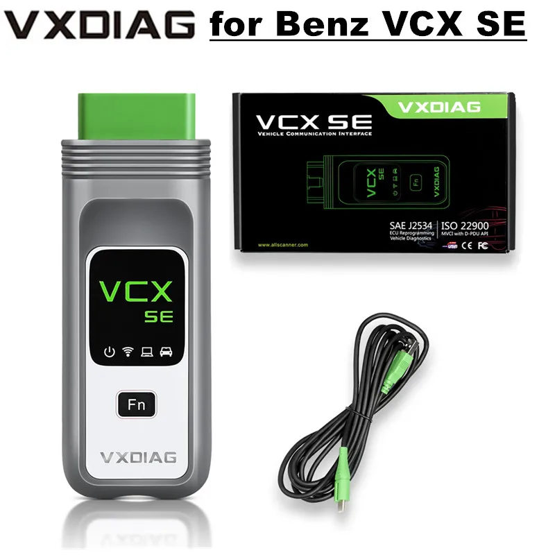 VXDIAG для Benz VCX SE профессиональный диагностический инструмент программирования и