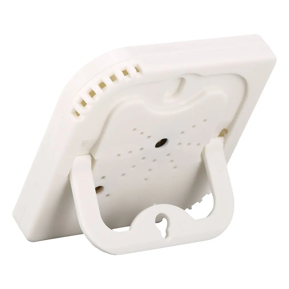 Classic WS-A7 Multifunction Thermometer Indoor Outdoor Mini Wet Hygrometer Humidity Thermometer White Temperature Meter