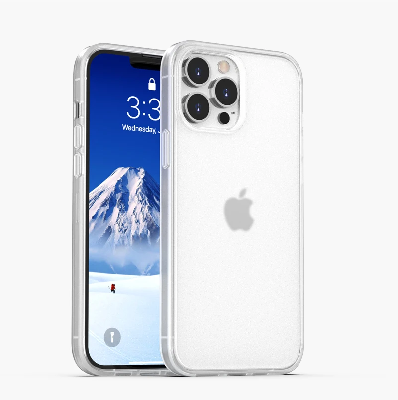 for iPhone 13 Case Magic Shadow IPAKY 13 Pro Mini Case Matte Transparent PC TPU Shockproof Cover for iPhone 13 Pro Max Case apple iphone 12 mini  case
