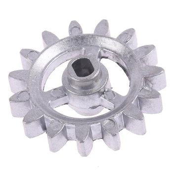 

DIY Parts Automatic Revolving Mini Hardware Wheel Aluminum Useful Durable Gear Heat Resistant Accessories Barbecue Frame Gear
