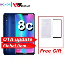 8c Honor 8c 3 слота Face ID 6,26 дюймов Восьмиядерный процессор Snapdragon 632, фронтальная камера 4000 МП, двойная камера заднего вида мАч