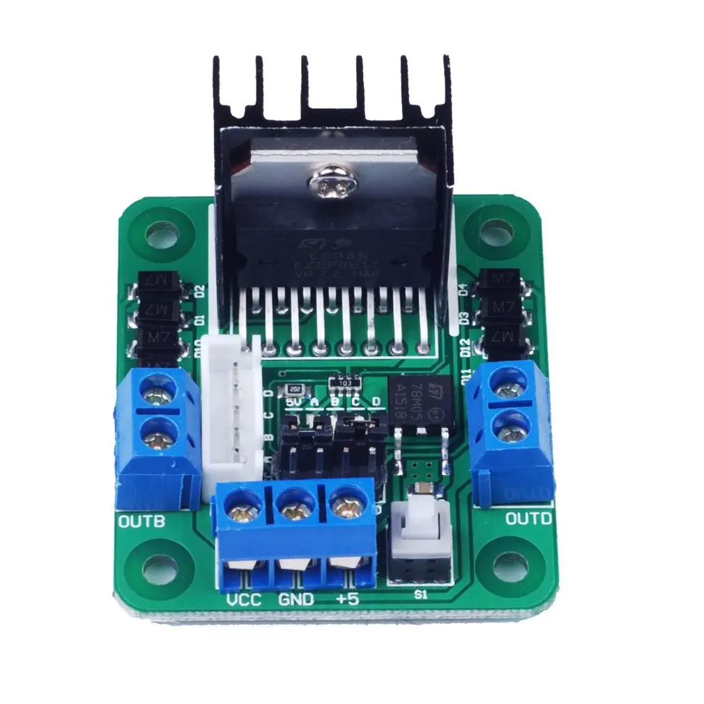 

Green Board L298N Motor Drive Board / Stepper Motor, Dc Motor Driver L298