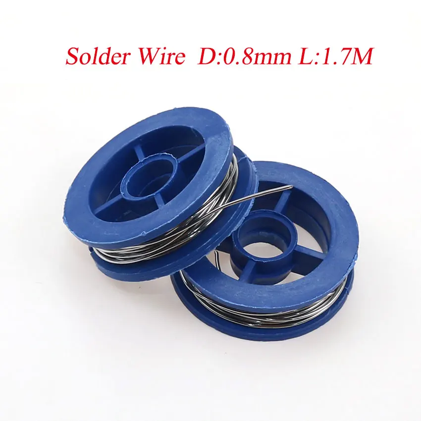 Оловянно-свинцовый припой с канифольным ядром 0 8 мм провод низкой температурой