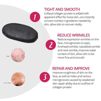 

Active Bamboo Charcoal Soap Natural Active Enzyme Plant Extract Nipple Intimate Enzyme Bath Transparent Shower Bleaching Soap