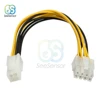 4 Pin Female to 8 Pin Male 6 Pin Female to 6 Pin Male EPS Power Cable Cord Connector Adapter PC CPU Power Supply Extension Cable ► Photo 2/6